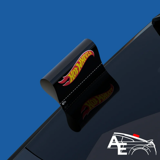 Eticheta auto "HotWheels"