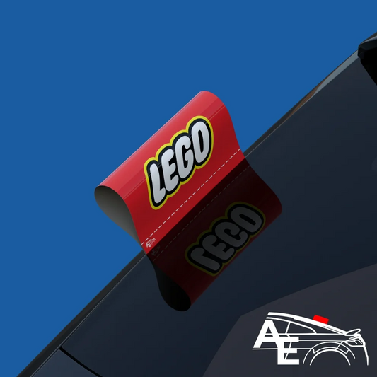 Eticheta auto "LEGO"