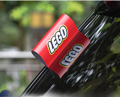 Eticheta auto "LEGO"
